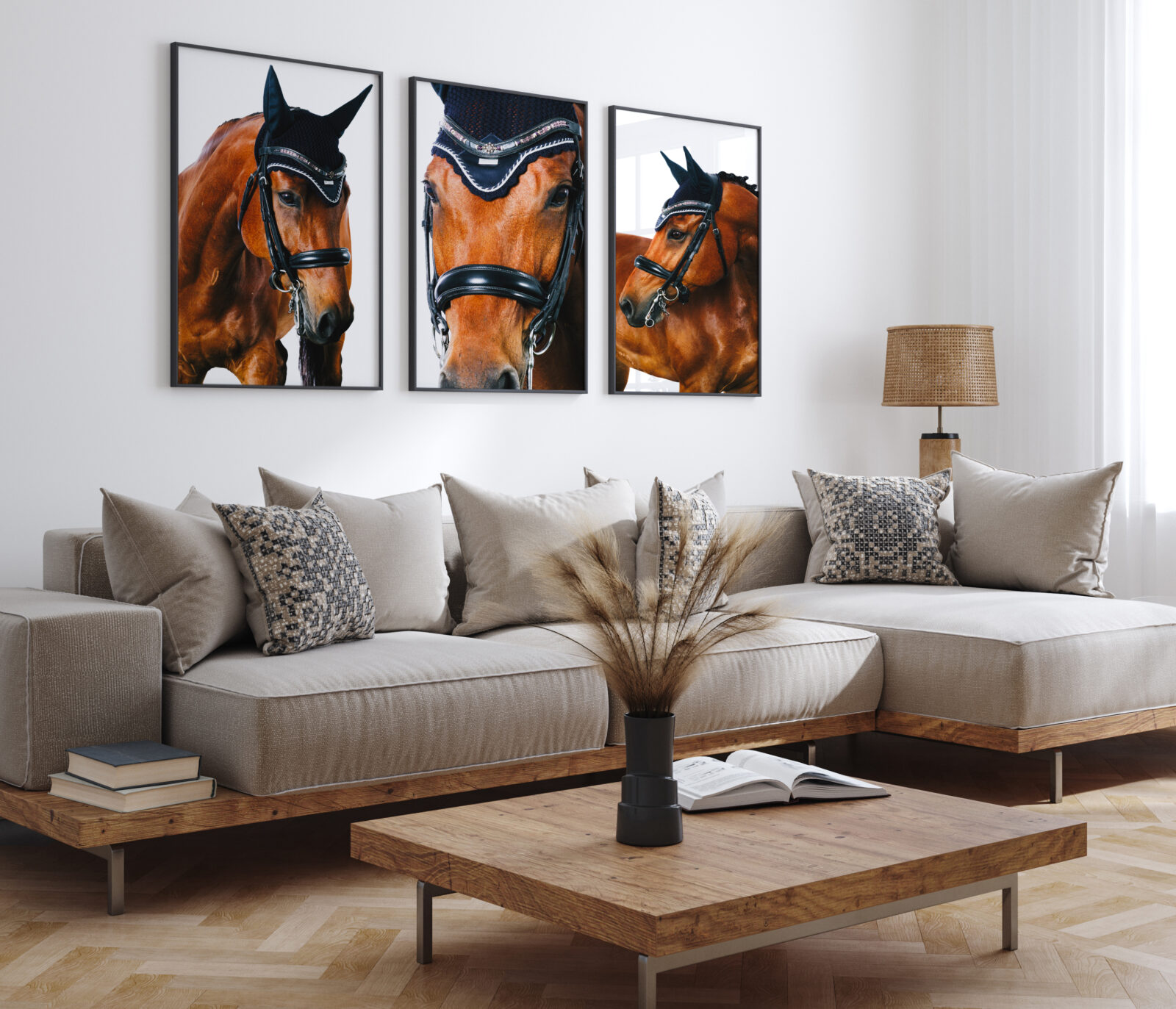 equestrian wall art